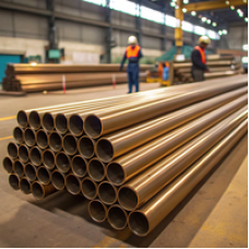 Бронзовая круглая труба 48x8 мм Бр03Ц7С5Н1 ГОСТ 24301-93