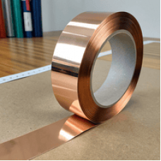 Медная лента 0.08x170 мм твердая М1 ГОСТ 1173-93