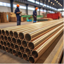 Мельхиоровая труба 12x0.8 мм МНЖМц30-1-1 ГОСТ 10092-2006