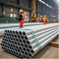 Прецизионная гидравлическая труба 6x1.5 мм оцинкованная бесшовная E235 DIN 2391