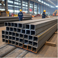 Профильная квадратная труба 80x80x6 мм ЭСВ С355 ГОСТ 8639-82