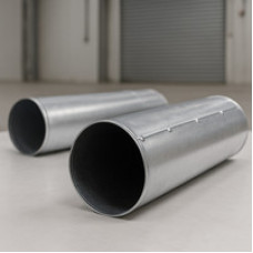 Оболочка для цилиндра из оцинкованной стали 80x0,55 мм ГОСТ 23208-2003