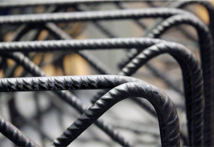 Арматуру нельзя сгибать повторно